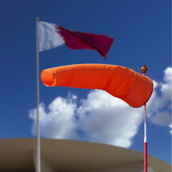 Custom printed windsocks in Qatar