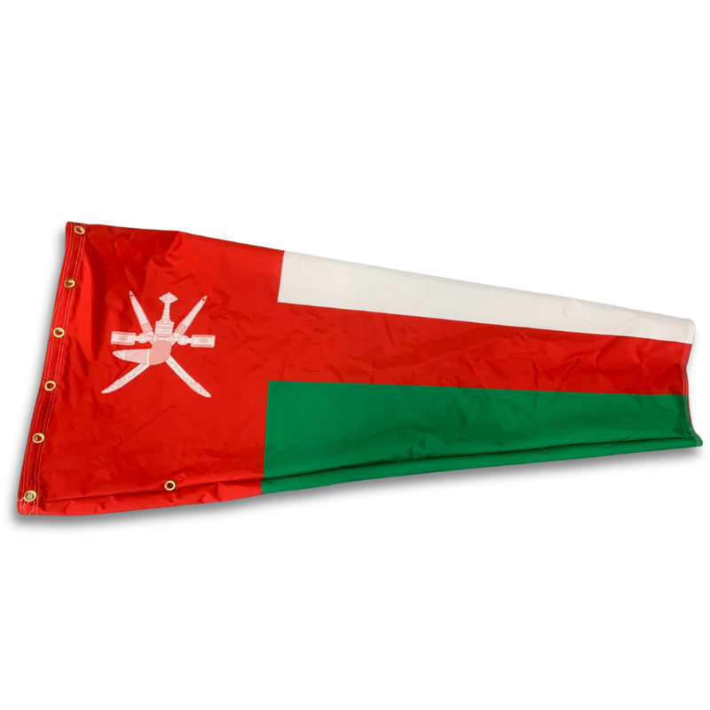 heavy duty Oman windsock flag