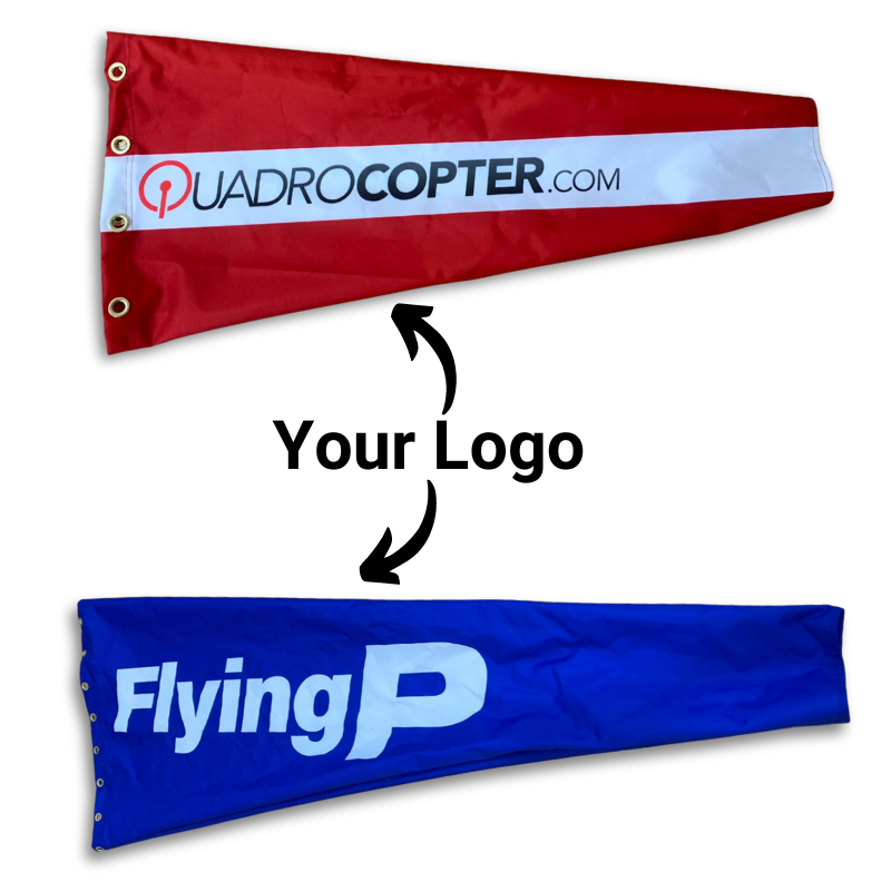 custom printed airport and aviation windsocks 