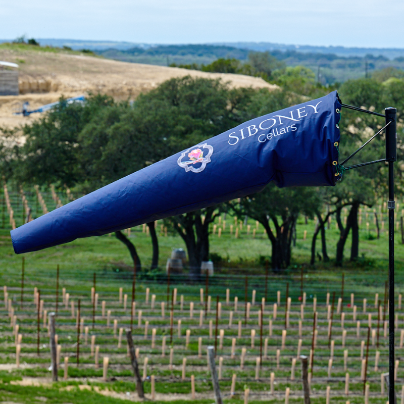 Custom printed agricultural windsock