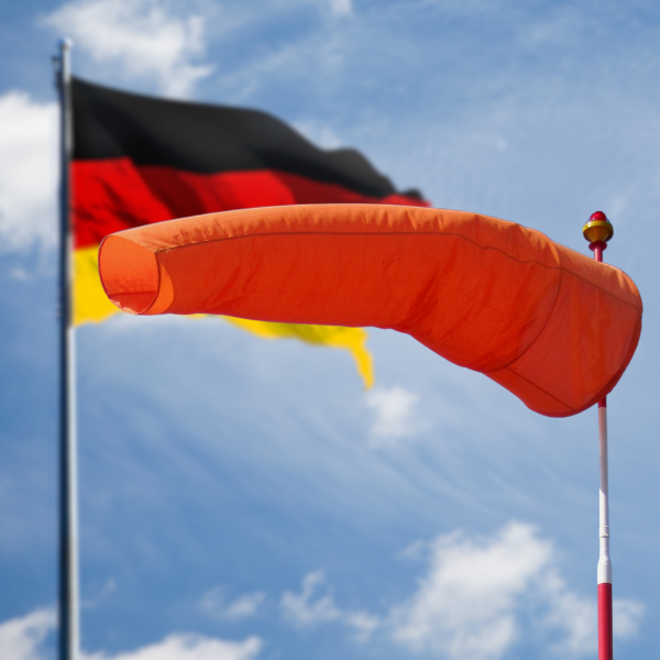 orange airport windsocks for sale in Germany