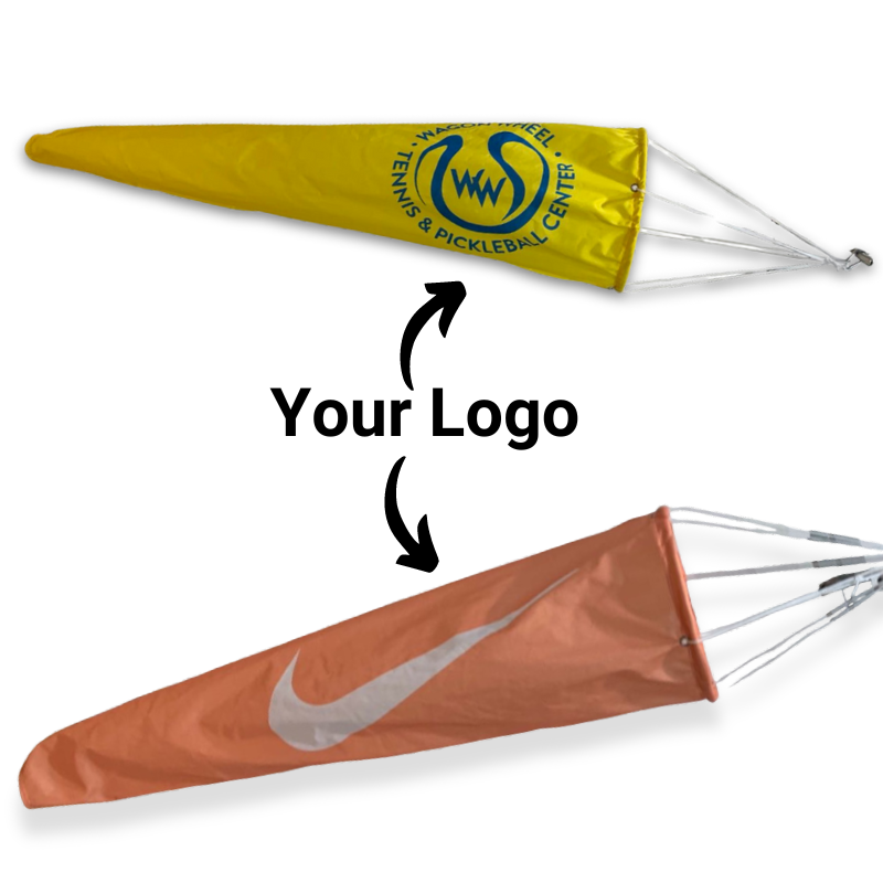 Custom printed Tennis windsocks 